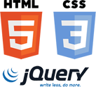 خدمات وب HTML5 CSS3 jQuery Logo - خدمات وب