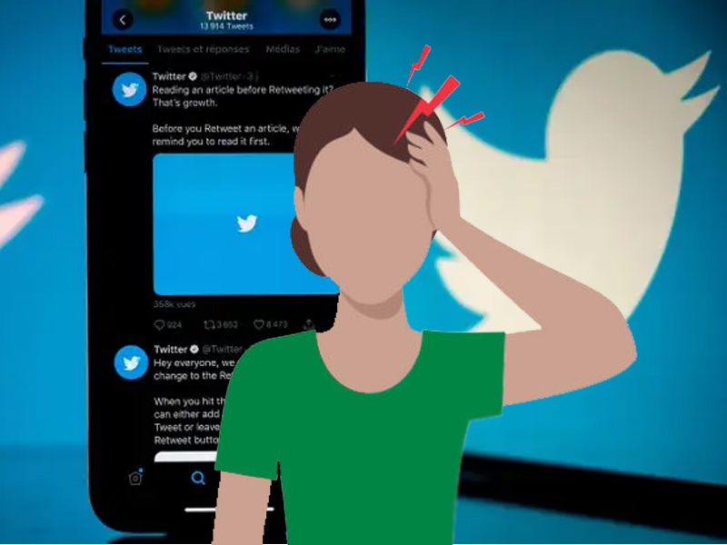 شکایت کاربران از سردرد و خستگی چشم به خاطر طراحی جدید توییتر twitter - شکایت کاربران از سردرد و خستگی چشم به خاطر طراحی جدید توییتر