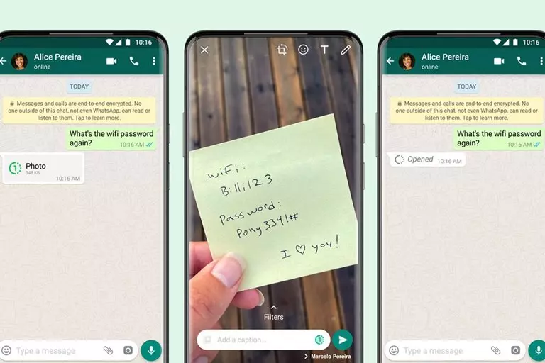 قابلیت جدید «یک بار مشاهده» برای همه کاربران واتساپ فعال میشود whatsapp once - قابلیت جدید «یک بار مشاهده» برای همه کاربران واتساپ فعال میشود