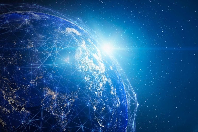 planet-earth-internet-from-space بالاترین میانگین سرعت اینترنت دنیا متعلق به جزیره ۱۰۰ هزار نفری جرزی است