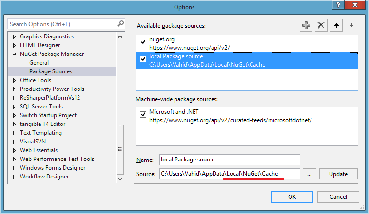 automatic template for preparing packages nyvgt - قالبی خودکار برای تهیه‌ی بسته‌های نیوگت