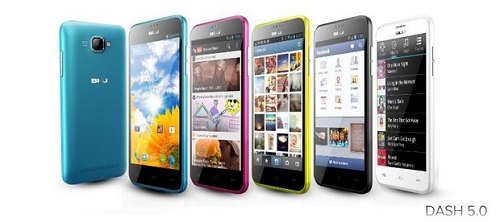 blu dash 5 0 1377728312 - شرکت های نو ظهور در بازار گوشی تلفن همراه