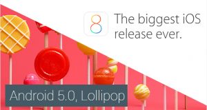 lollipop vs ios8 300x160 - بلاگ