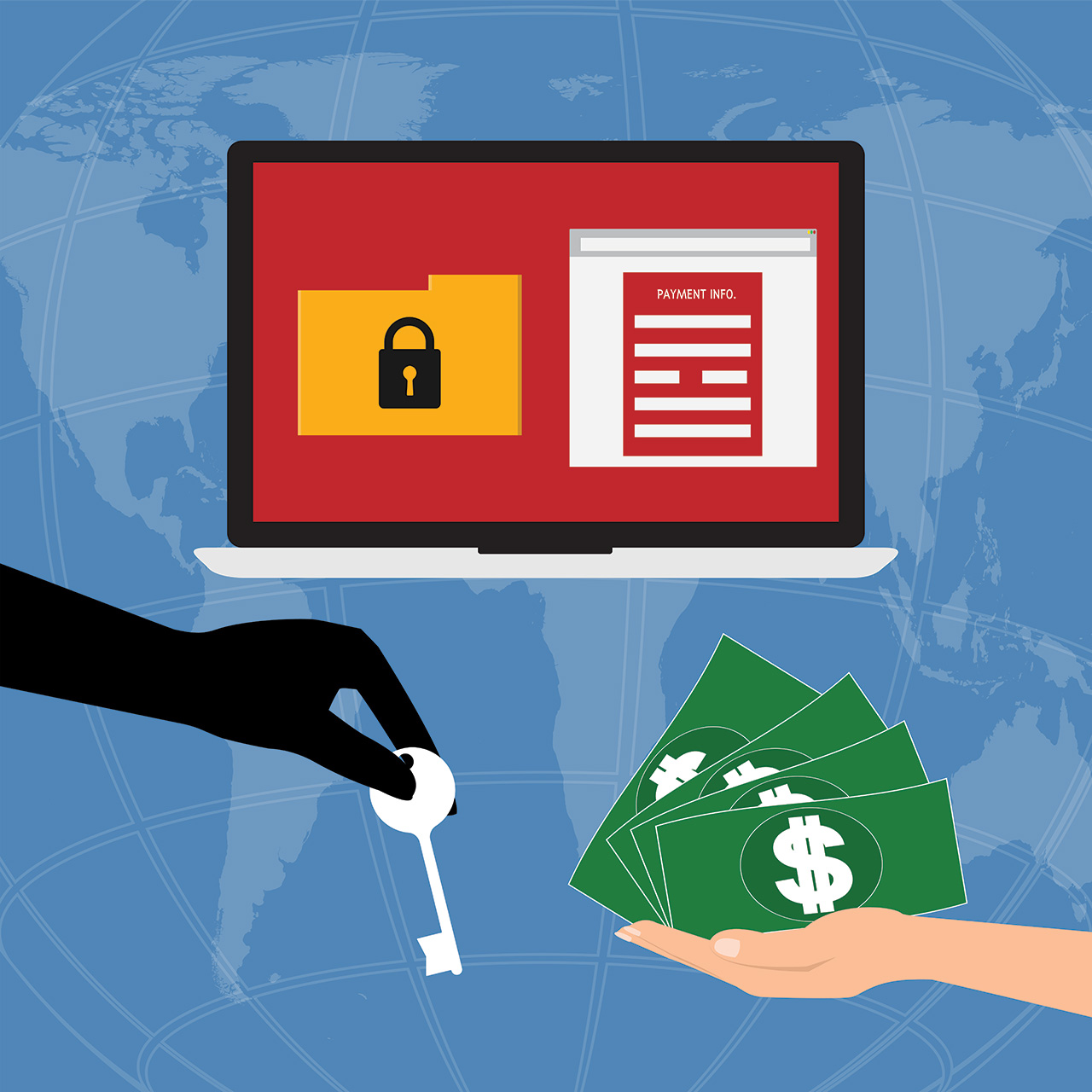 چرا نباید به باج افزارها، باج پرداخت کرد؟! locky ransomware FB - چرا نباید به باج افزارها، باج پرداخت کرد؟!