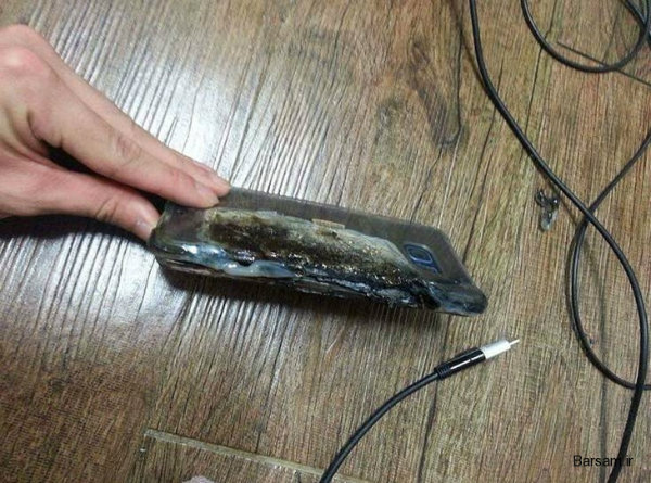 واکنش های جالب به بداقبالی گلکسی نوت 7 و مشکل باتری آن Galaxy Note 7 explosive - واکنش های جالب به بداقبالی گلکسی نوت 7 و مشکل باتری آن