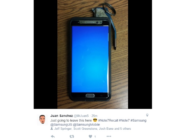 Funny Twitter reactions to Samsungs Galaxy Note 7 battery issue 3 - واکنش های جالب به بداقبالی گلکسی نوت 7 و مشکل باتری آن